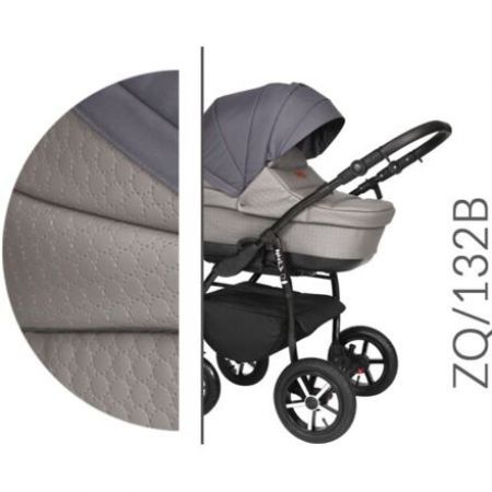 Kočárek Baby Merc Zipy Q 2019 trojkombinace černý rám s autosedačkou ZQ/132B