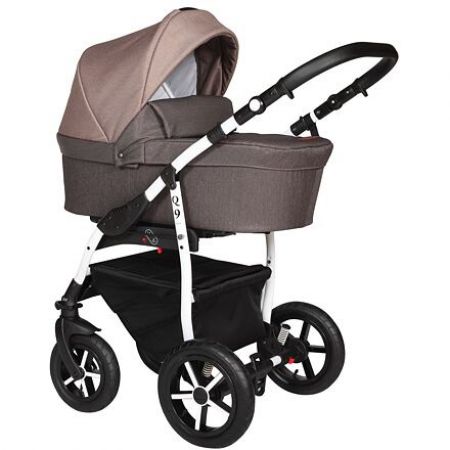 Kočárek Baby Merc Q9 2019 trojkombinace bílý rám s autosedačkou Q9/175C