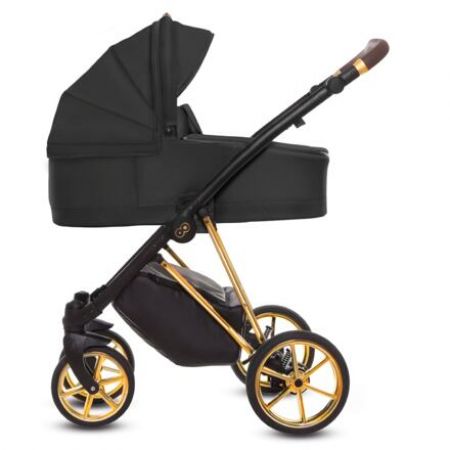 Kočárek Baby Active Musse Ultra 2019 trojkombinace s autosedačkou Black