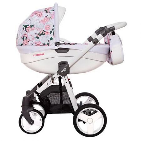 Kočárek Baby Active Mommy Summer 2019 trojkombinace s autosedačkou Peony