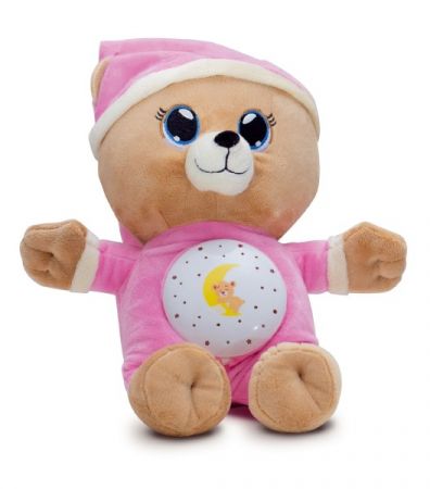 Teddies medvídek Usínáček růžový plyš 32cm