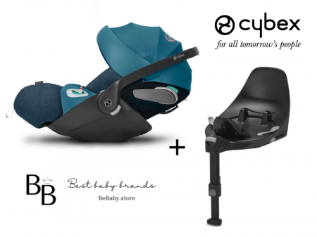 Výhodný set autosedačka Cybex CLOUD Z2 PLUS + BASE Z2 2022 Mountain Blue