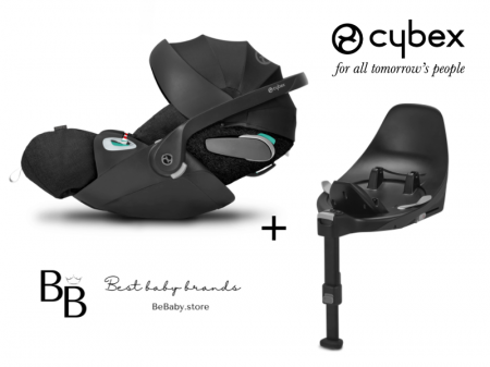 Výhodný set autosedačka Cybex CLOUD Z2 PLUS + BASE Z2 2022 Deep Black