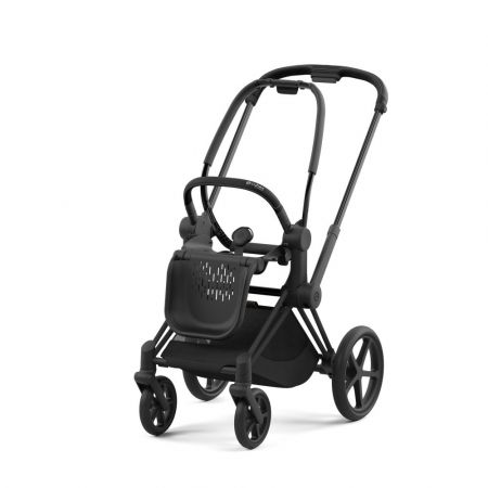 Barevný set ke kočárku Cybex Priam 4.0 Seat Pack Spring Blossom Dark Matt Black