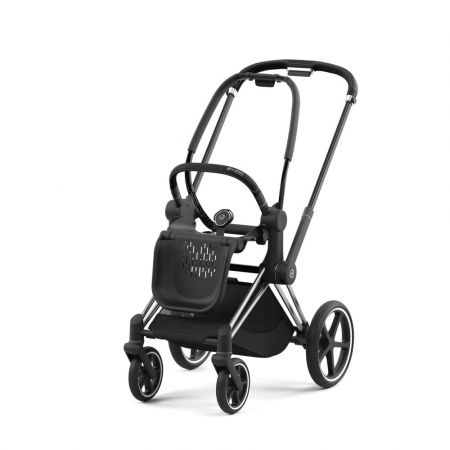 Barevný set ke kočárku Cybex Priam 4.0 Seat Pack Spring Blossom Dark Chrome Black