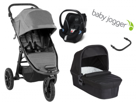 Výhodný set trojkombinace kočárku Baby Jogger CITY ELITE 2 2020 Slate