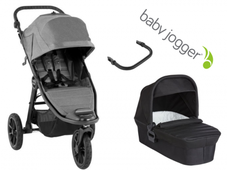 Výhodný set dvojkombinace Kočárku Baby Jogger CITY ELITE 2 2020 Slate