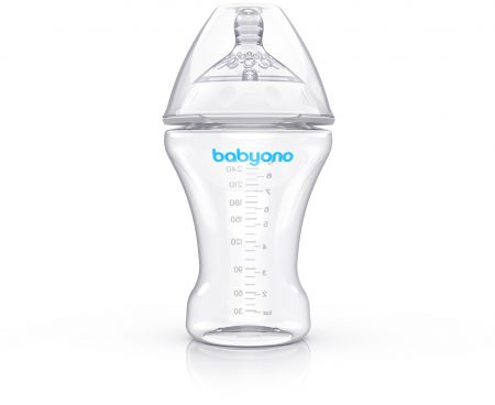 BabyOno Láhev antikoliková NATURAL NURSING 260 ml