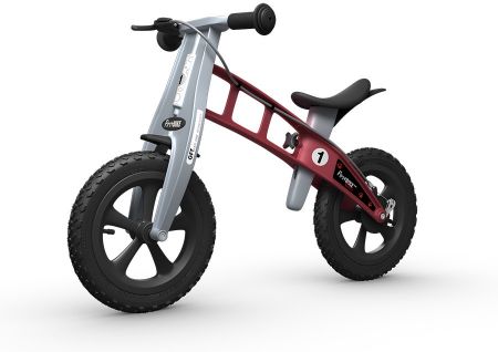 FirstBIKE Cross s brzdou, Red