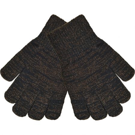 Mikk-Line Mikk - Line dětské vlněné rukavice 93021 Black Velikost: 4 - 7 let Vlna