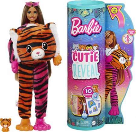 Barbie cutie reveal Barbie džungle  Tygr