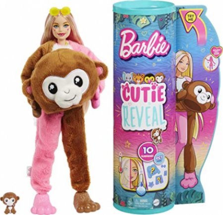 Barbie cutie reveal Barbie džungle  Opice