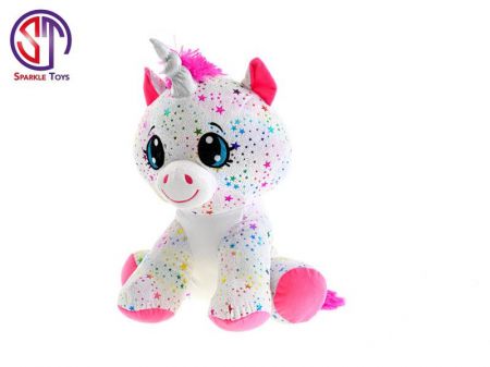 Jednorožec Star Sparkle plyšový 24 cm sedící