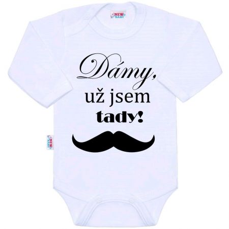 NEW BABY Body s potiskem New Baby Dámy, už jsem tady!