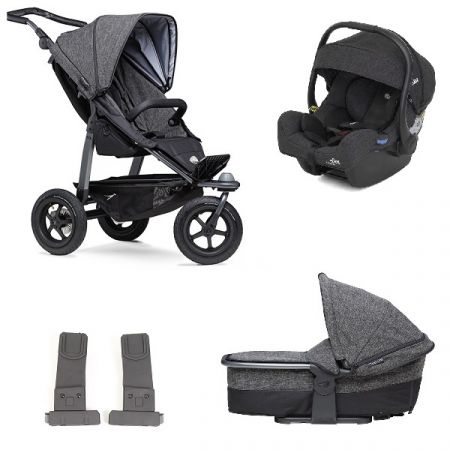 TFK kombinovaný kočárek SET 9 MONO AIR + JOIE I-GEMM 2 Premium Anthracite/Pavement