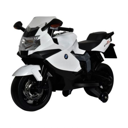 Buddy Toys Elektrická motorka BMW K1300-Bílá 6010