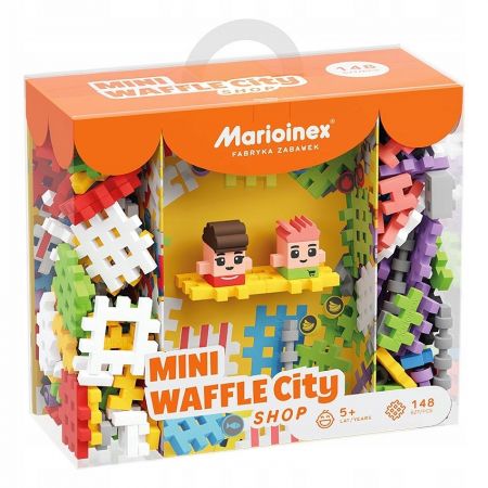 MARIOINEX Stabevní bloky Mini waffle city 148ks