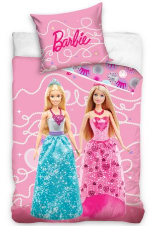 Carbotex Dětské povlečení Barbie Dvě Princezny