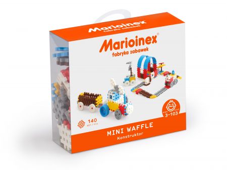 Marioinex MINI WAFLE – 140 ks Konstruktér (chlapci) DS24339905