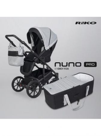 Riko Nuno Pro 2v1 01 GREY FOX 2022, A Barva Šedá/stříbrná, A Barva rámu Černá