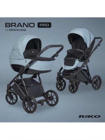 Riko Brano Pro 3v1 02 CRYSTAL BLUE 2022, A Barva Světle modrá, A Barva rámu Černá