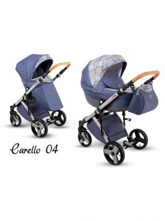 Lonex Comfort Carello 04 2v1 2022, A Barva Modrá, A Barva rámu Stříbrná 01