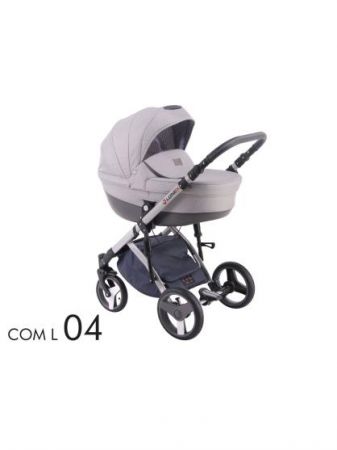 Lonex Comfort Prestige COM L 04 3v1 2022, A Barva Šedá/stříbrná, A Barva rámu Bílá