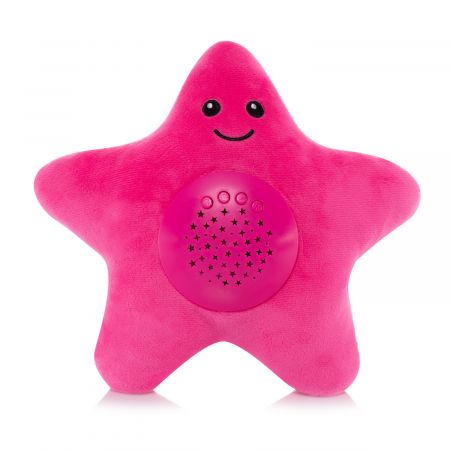 ZOPA Plyšová hračka Hvězdička s projektorem, Pink Varianta: Pink