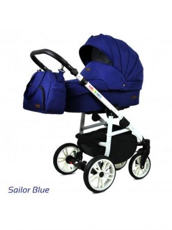 Raf-Pol ColorLux ALU 2v1 SAILOR BLUE 2021, A Barva Modrá, A Barva rámu Bílá