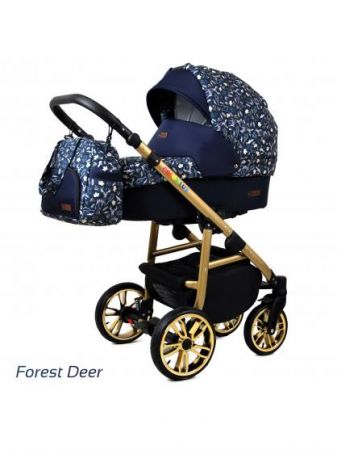 Raf-Pol ColorLux ALU 2v1 FOREST DEER 2021, A Barva Modrá, A Barva rámu Zlatá