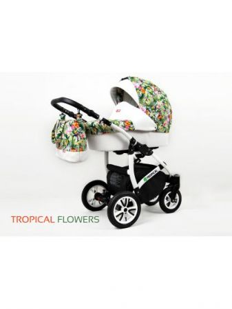 Raf-Pol Tropical ALU 2v1 TROPICAL FLOWERS 2021, A Barva Tmavě zelená