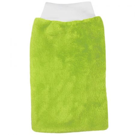 Babyrenka velká žínka pro miminka Polar Fleece s nápletem 25x16 cm Lime