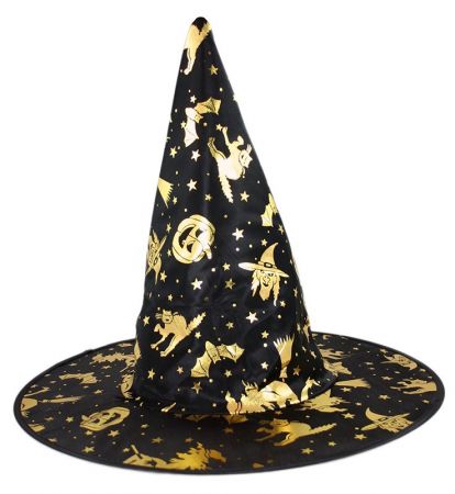 RAPPA | Dětský klobouk čarodějnice/Halloween DS58450557