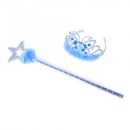 RAPPA | Korunka princezna s hůlkou - modrá DS85652450