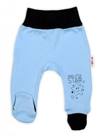Baby Nellys Kojenecké polodupačky, modré - Baby Little Star, vel. 86, 86 (12-18m)