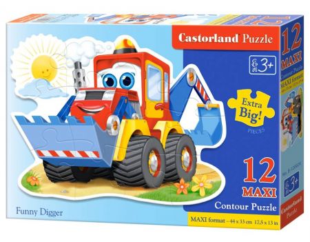 Castorland Puzzle Maxi Traktor 12 dílků