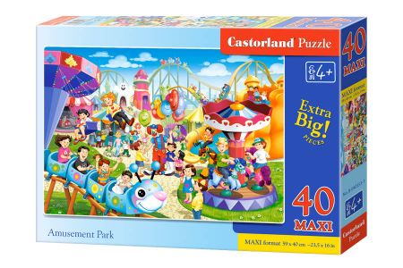 Castorland Puzzle Maxi Zábavní park 40 dílků