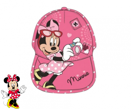 Dívčí kšiltovka Minnie růžová 54