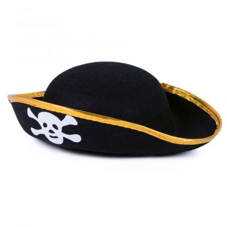 RAPPA | Dětský klobouk pirát s lebkou DS48936765