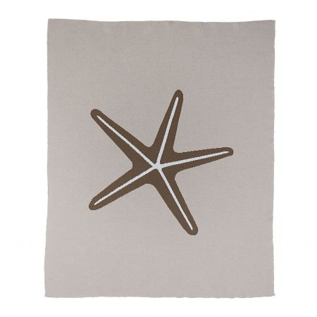 Quax pletená deka Starfish 80x100cm