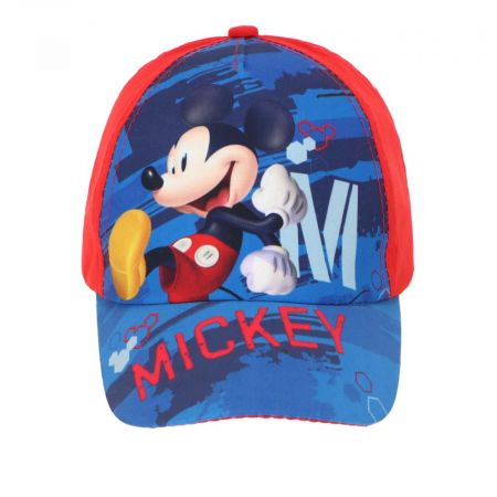 Chlapecká kšiltovka červená Mickey 54