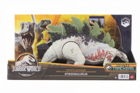 Jurský Svět Obrovský útočící dinosaurus - Stegosaurus HLP24 DS79167293