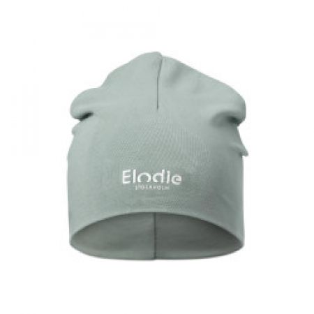 Elodie Details čepice LOGO 0-6 měsíců Pebble Green