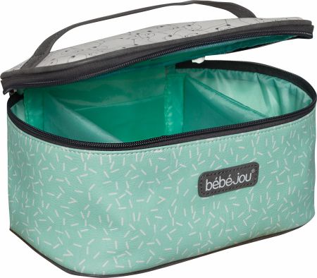 Bebe-Jou Beautycase kosmetická taška s odepínacím víkem Bébé-Jou Bo a Bing Barva: zelené