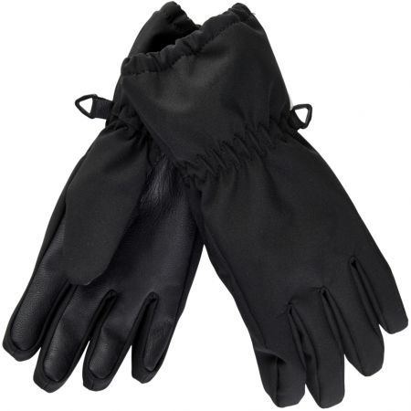 Mikk-Line Mikk - Line dětské softshell rukavice 93014 Black Velikost: 134/140 Vodotěsnost 8 000 mm