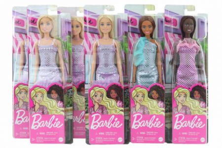 Barbie v třpytivých šatech T7580 DS20058622