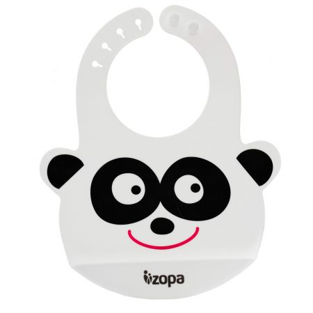 ZOPA Silikonový bryndák, Panda Varianta: Panda
