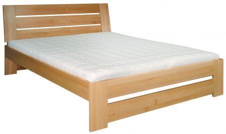 Dřevěná postel z bukového dřeva LK192 140 - 200 cm
