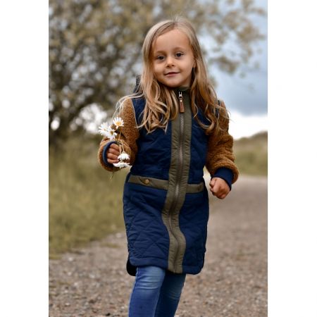 Mikk-Line Mikk - Line dětský termo kabát 17005 -  Blue Nights Velikost: 158 Termo, voděodolné