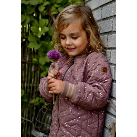 Mikk-Line Mikk - Line dětský termo oblek  Twilight Mauve 4207 Velikost: 80 Oeko-tex, voděodolné